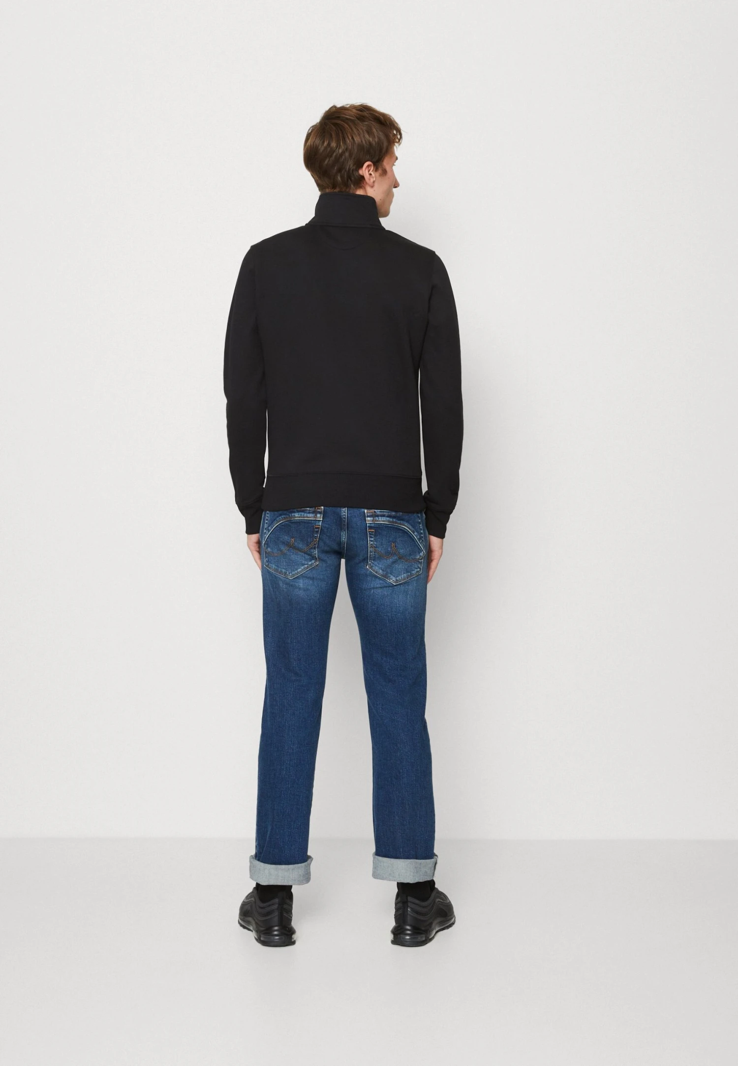 Gant Original Half Zip - Sweatshirt - Black 5 Gant Original Half Zip - Sweatshirt - Black - Image 3