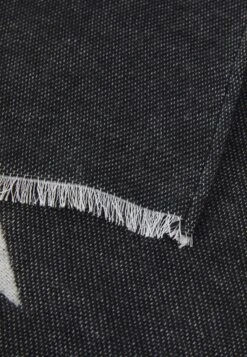 Emporio Armani SCARF - Scarf - Black/white -Stock X e0612730b9ee4706afd0742a774ffb00