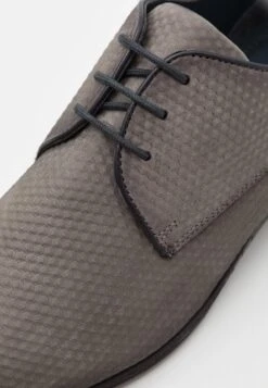 Pier One Leather - Lace-Ups - Dark Grey -Stock X e0f1574267c74dc1b5d53d5cfef035ae