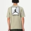 Jordan CREW - Print T-shirt - Medium Khaki -Stock X e1597a8b10f145cca30a4b8d6fb47575