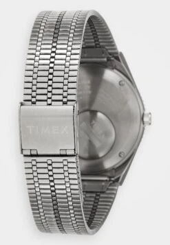 TIMEX Q REISSUE - Watch - Silver-coloured/blue/red -Stock X e1ce34afc27e4c1bbe605d97ca8dbe4d