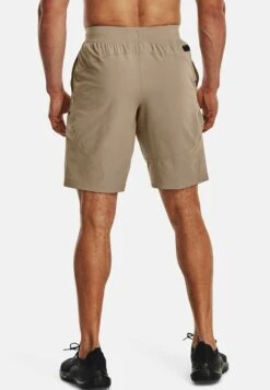 Under Armour Unstoppable- Sports Shorts - Sahara -Stock X e1ee34670850466cae4c01020013de42