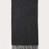 SAMSØE SAMSØE EFIN SCARF UNISEX - Scarf - Dark Grey Mel. -Stock X e24109383cbb4f8b8e24715c1bd151cf