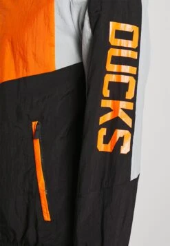 Fanatics Nhl Anaheim Ducks Seasonal Franchise Jacket - Club Wear - Black/Dark Orange/Sport Gray/Dark Orange -Stock X e2618f9deda7415483a26abc79453e77