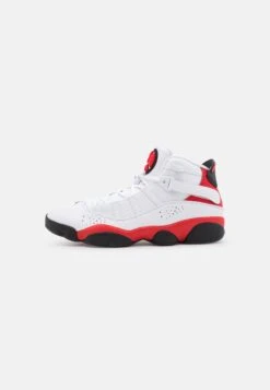 Jordan 6 Rings - High-Top Trainers - White/Black/University Red