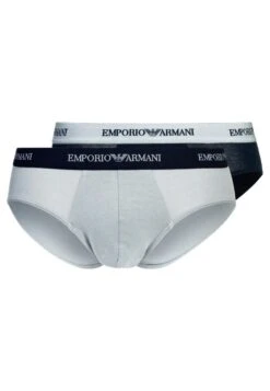 Emporio Armani 2 Pack - Briefs - Blue/Grey