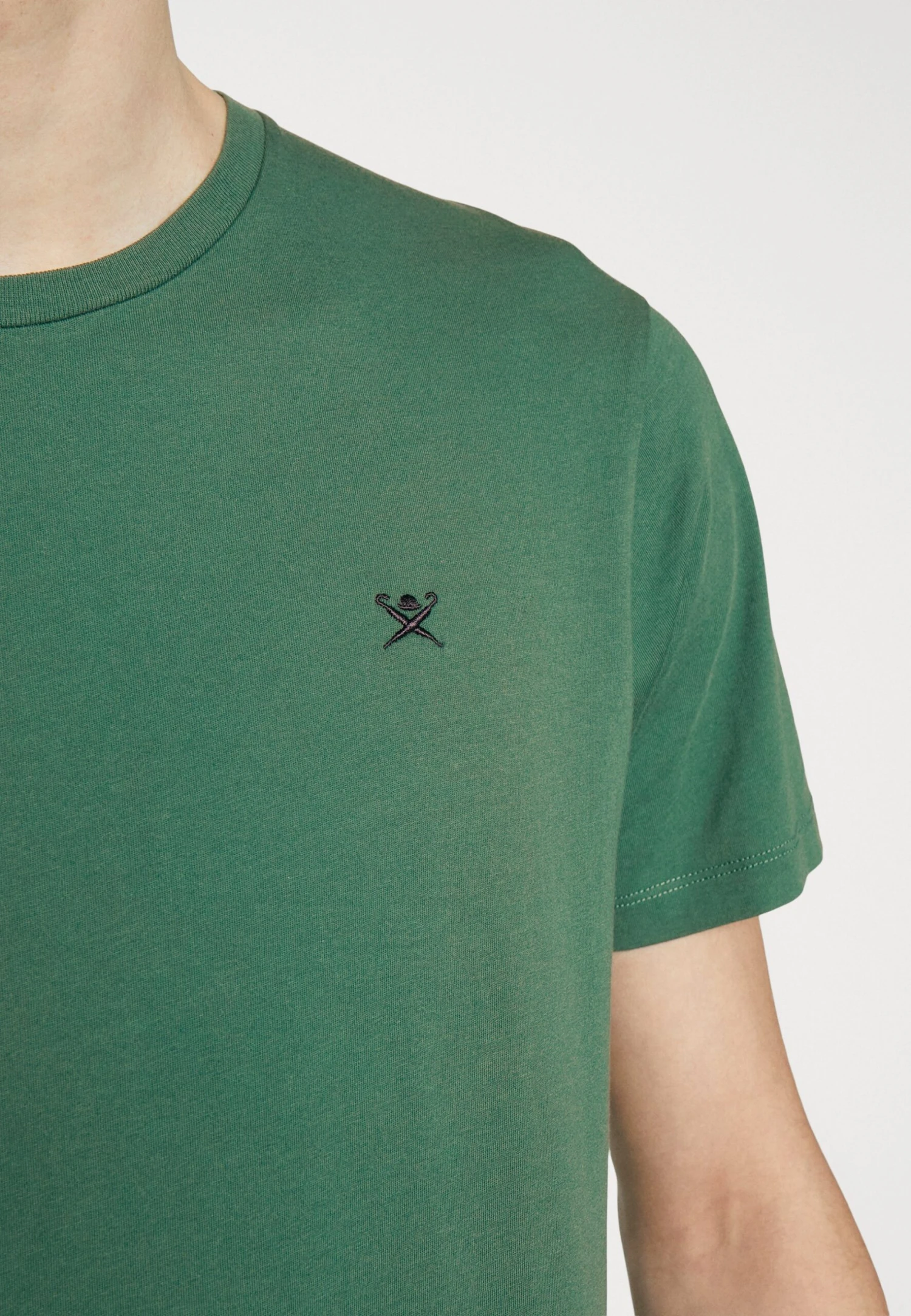 Hackett London Basic T-Shirt - Sage 7 Hackett London Basic T-Shirt - Sage - Image 5