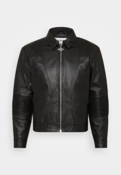 Han Kjøbenhavn Cropped Jacket - Leather Jacket - Black -Stock X e2c59ba52c4040f987d95849ce4d0e4d