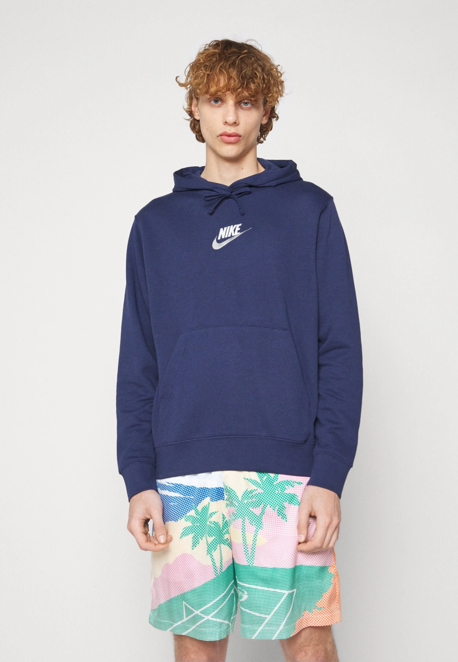 Nike Sportswear M Club Ft Po Lbr - Hoodie - Midnight Navy 5 Nike Sportswear M Club Ft Po Lbr - Hoodie - Midnight Navy - Image 3