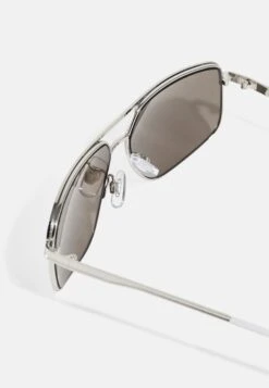 Pier One Unisex - Sunglasses - Silver-Coloured, Black -Stock X e4032642d98b4cd386349df91f3cefe3