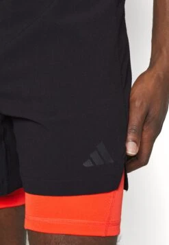 ADIDAS PERFORMANCE Sports Shorts - Black Bright Red Black -Stock X e43c1034653b40f8b0c6037ef27f9496