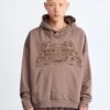 Puma X RIPNDIP BOXY GRAPHIC TR - Hoodie - Flat Bronze