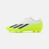 ADIDAS PERFORMANCE Crazyfast 3 Laceless Fg - Moulded Stud Football Boots - Footwear White/Core Black/Lucid Lemon