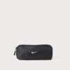 Nike Performance TEMPO WAISTPACK UNISEX - Bum Bag - Black/silver-coloured -Stock X e4c4c0ac46184f308c6ca46a1fc160ad