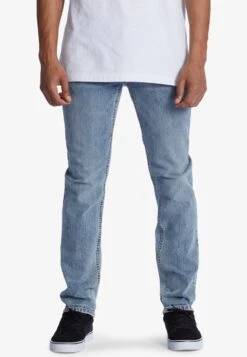 DC SHOES Worker - De Corte Recto - Straight Leg Jeans - Indigo Light