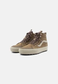 Vans MTE SK8 HI WATERPROOF INSULATED UNISEX - High-top Trainers - Brown/pink -Stock X e4e96de642d047e7938e1bccb76f3582