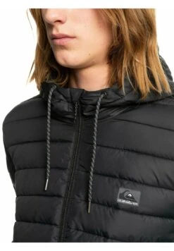 Quiksilver Scaly - Light Jacket - Black -Stock X e56d2b6181964043942dba7338fa8e93