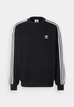 Adidas Originals OVERSIZE CREW - Sweatshirt - Grey/black -Stock X e5f97f8d77424eb7bbe6d85b8b47b2a8