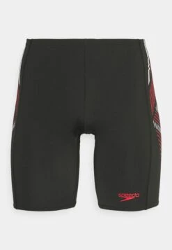 Speedo Tech Jam - Swimming Trunks - Black/Fed Red/White -Stock X e5fcec3de2e6416088df61ac0d4d067a
