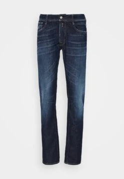 Replay Rocco Hyperflex Original - Straight Leg Jeans - Dark Blue -Stock X e613bd50b9df4e559e511934948f3252