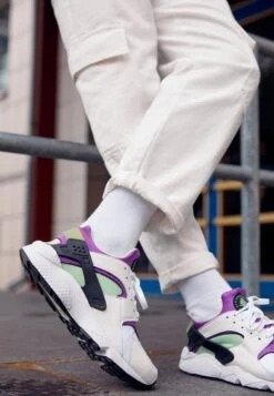 Nike Sportswear Air Huarache Unisex - Trainers - White/Neon Yellow/Magenta/Black -Stock X e6bb5c8484b44f9389595c308f8c82c8