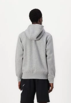 Nike Sportswear CLUB HOODIE - Zip-up Sweatshirt - Smoke Grey/white -Stock X e791b763dc2c4a17b08ac396322d3d41