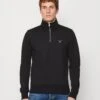 Gant Original Half Zip - Sweatshirt - Black -Stock X e7bb68ef8a574e2082ef0f3d77ec19d2