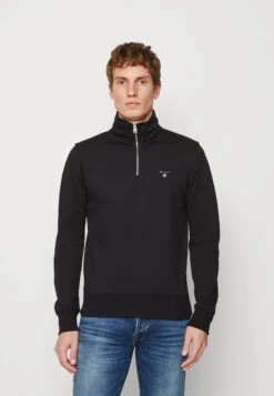Gant Original Half Zip - Sweatshirt - Black