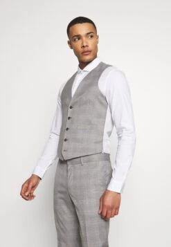 Check 3 Pieces Suit - Suit - Grey -Stock X e807f6a067d74cf181fd6def7fa31697