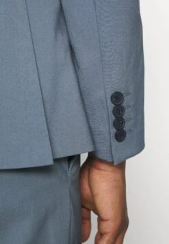 The Fashion Suit Notch - Suit - Blue/Grey -Stock X e8808a8400d642b8bc03cb2be81e0e83