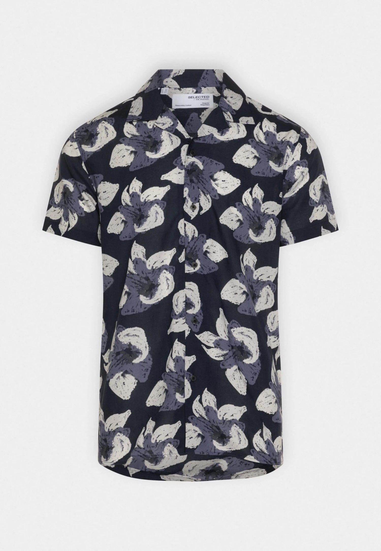 Selected Homme Slhreg Viggo - Shirt - Dark Navy 6 Selected Homme Slhreg Viggo - Shirt - Dark Navy - Image 4