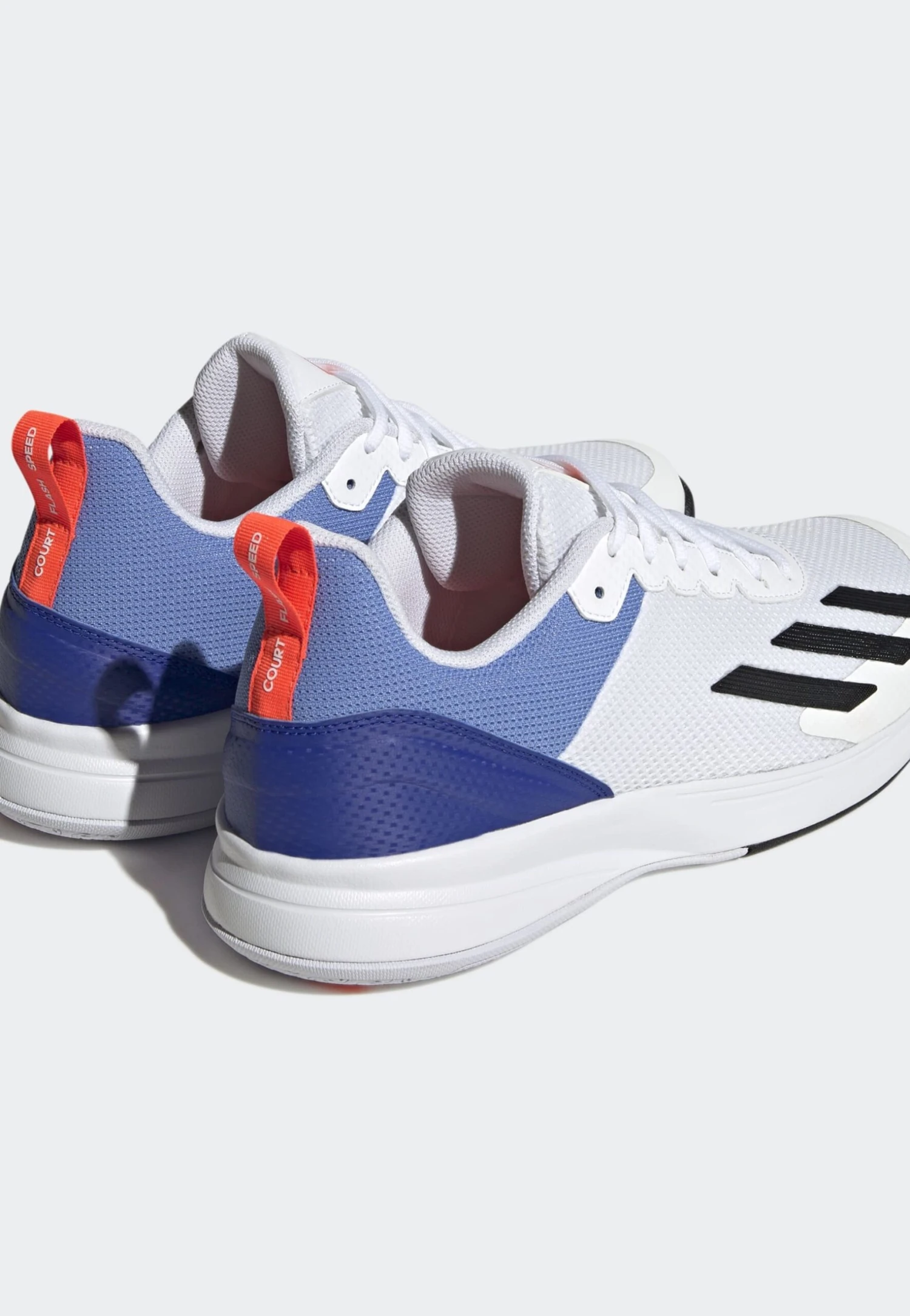 ADIDAS PERFORMANCE Courtflash Speed - Multicourt Tennis Shoes - Ftwr White/Core Black/Core Black 6 ADIDAS PERFORMANCE Courtflash Speed - Multicourt Tennis Shoes - Ftwr White/Core Black/Core Black - Image 4