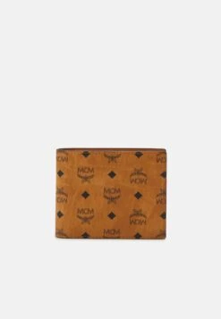 MCM Veritas Fold Wallet SmallUnisex Set - Wallet - Cognac
