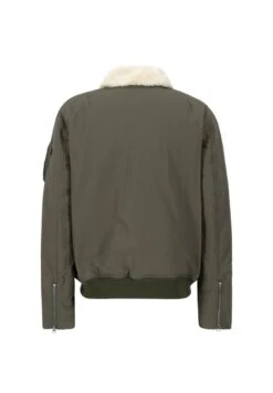 Alpha Industries Bomber Jacket - Dark Olive -Stock X ea49ba0eb1514bed8c81c88031721272
