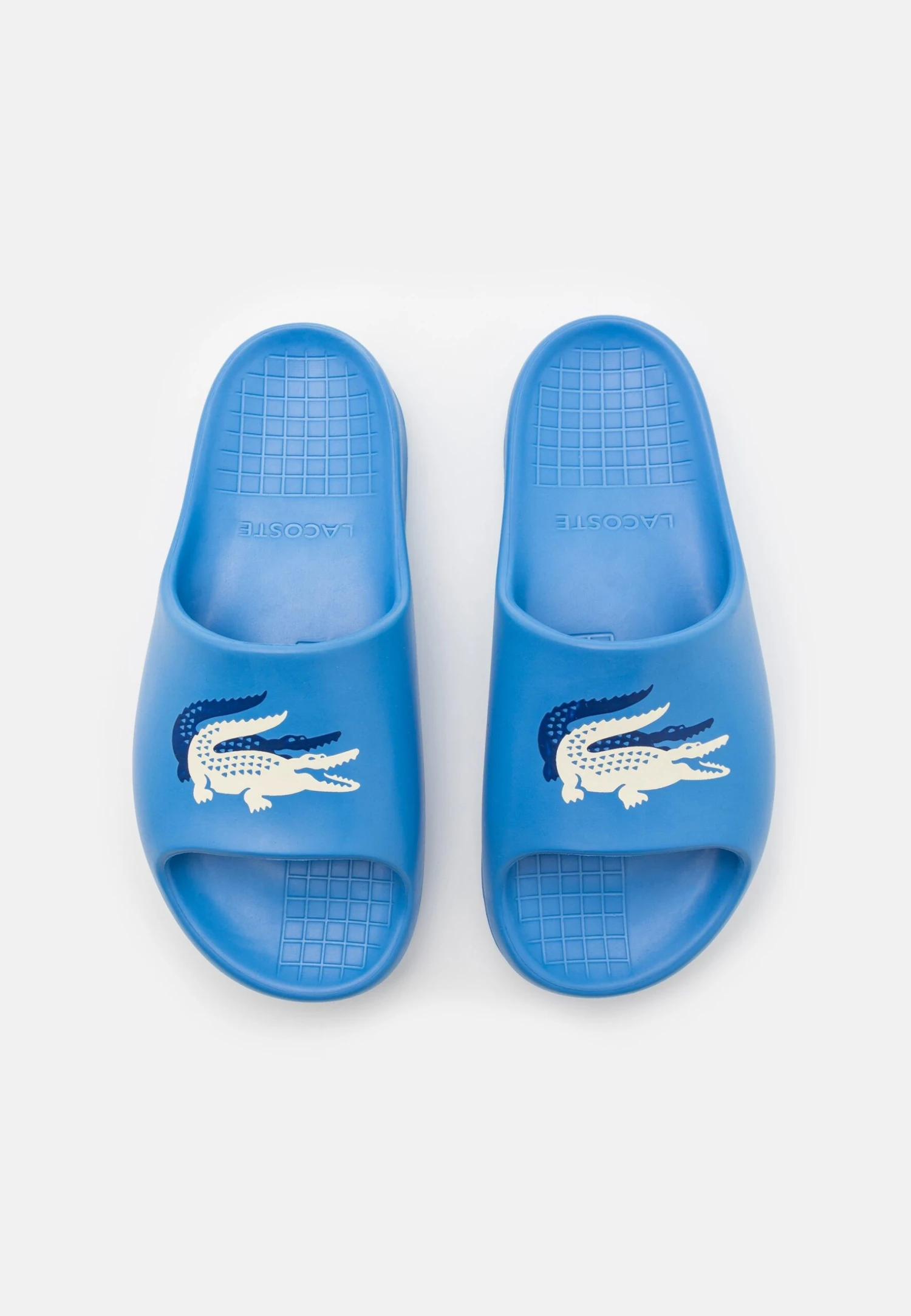 Lacoste Croco 2.0 - Mules - Blu/Off White 6 Lacoste Croco 2.0 - Mules - Blu/Off White - Image 4
