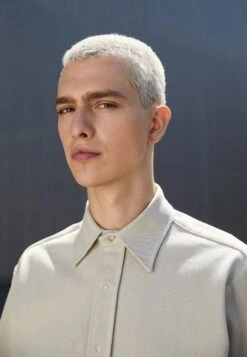 Boyfriend Shirt - Shirt - Beige