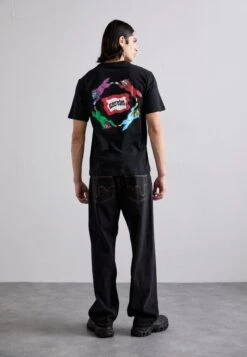 RUNNING DOG DOUBLE SCOOP PANT - Relaxed Fit Jeans - Black -Stock X eb6420f3c4cb47c387207c1ab0e002c2