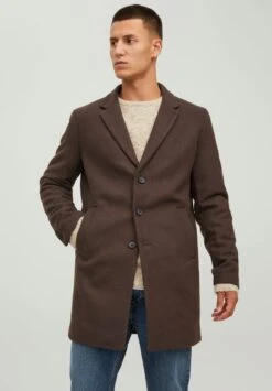 Jack & Jones Jjemoulder Coat - Classic Coat - Mulch
