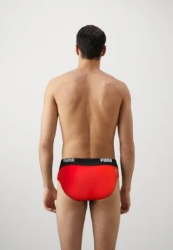 Puma SWIM LOGO BRIEFS - Swimming Briefs - Red -Stock X eb83b4af344d468ca867e1672867996e