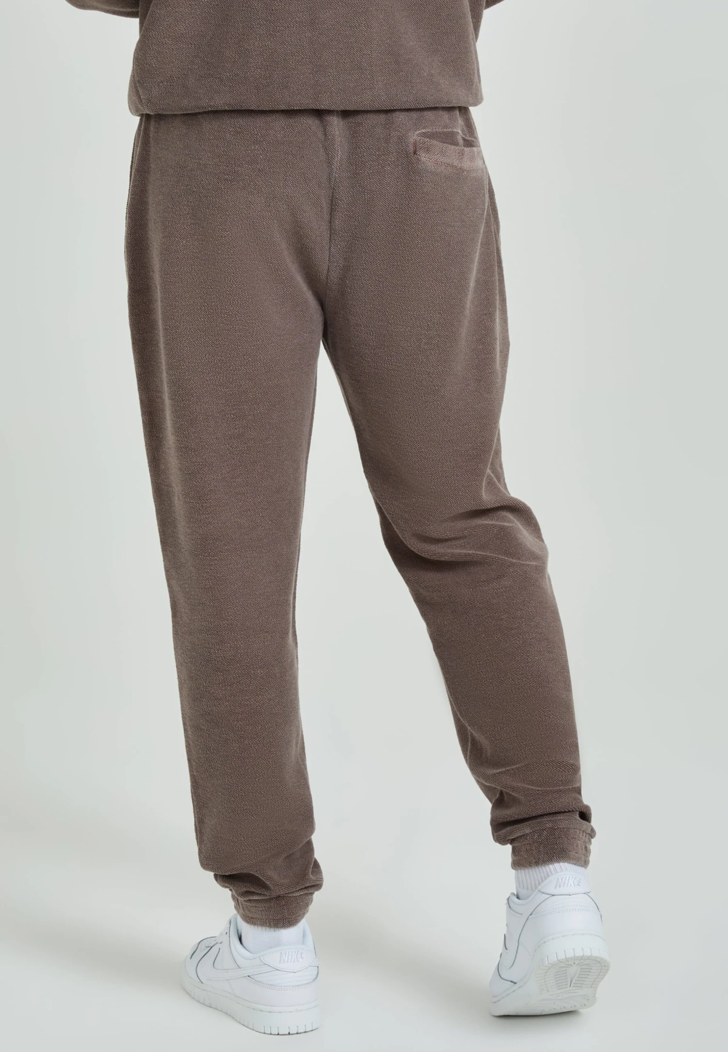 SikSilk Loopback - Tracksuit Bottoms - Washed Brown 7 SikSilk Loopback - Tracksuit Bottoms - Washed Brown - Image 5