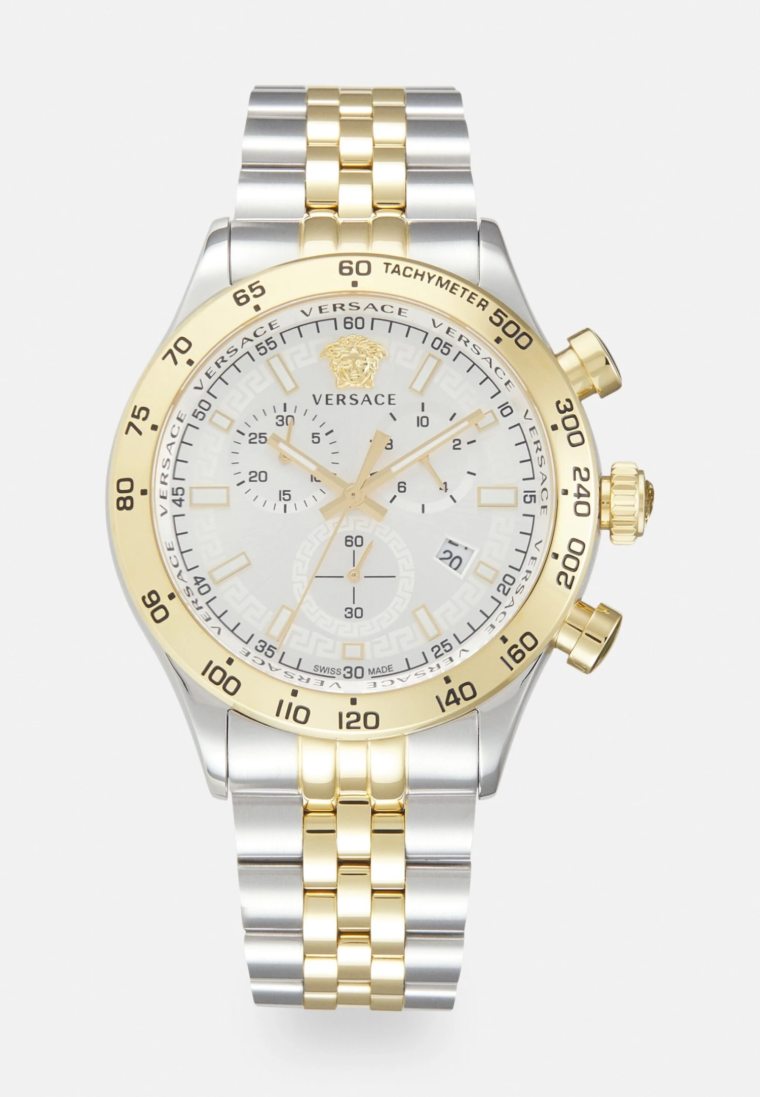 Hellenyium - Chronograph Watch - Two-Tone/Silver-Coloured 3 Hellenyium - Chronograph Watch - Two-Tone/Silver-Coloured