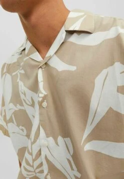 JACK&JONES Premium Jprblatropic Resort Relax Fit - Shirt - White Pepper -Stock X ebbace80d0844d26af1c869b73831f74