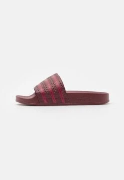 Adidas Originals Adilette Unisex - Mules - Shadow Red/Collegiate Burgundy