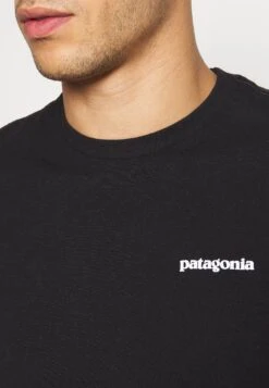 Patagonia Logo Responsibili - Print T-Shirt - Black -Stock X ebe707e9085042b5a19c5fddec01bda9