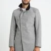 Only & Sons Onsoscar Coat - Classic Coat - Light Grey Melange