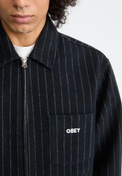 Obey Clothing VERNON ZIP JACKET - Summer Jacket - Navy/multi-coloured -Stock X ece5cfc93975411e9dc60f54d9431210