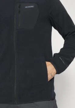 Columbia Outdoor Tracks™ Hooded Full Zip - Fleece Jacket - Black -Stock X ed0d9c96ad79433fa18e7989811f00a8