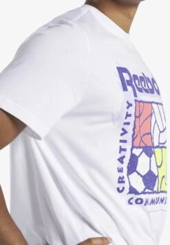 Reebok Classic Gs Rec Center Ss - Print T-Shirt - White -Stock X edb3e72b2dc5476cbd4df394582257b0