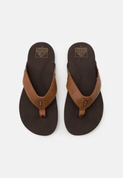 Reef NEWPORT - T-bar Sandals - Tan -Stock X edf75bb2ddfc4493a055d59b88b33505