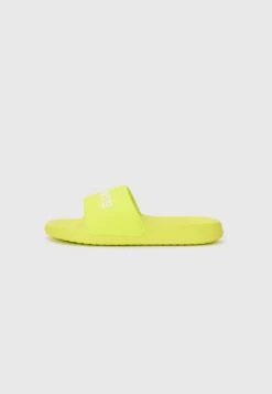 Lacoste Slippers - Yellow/white